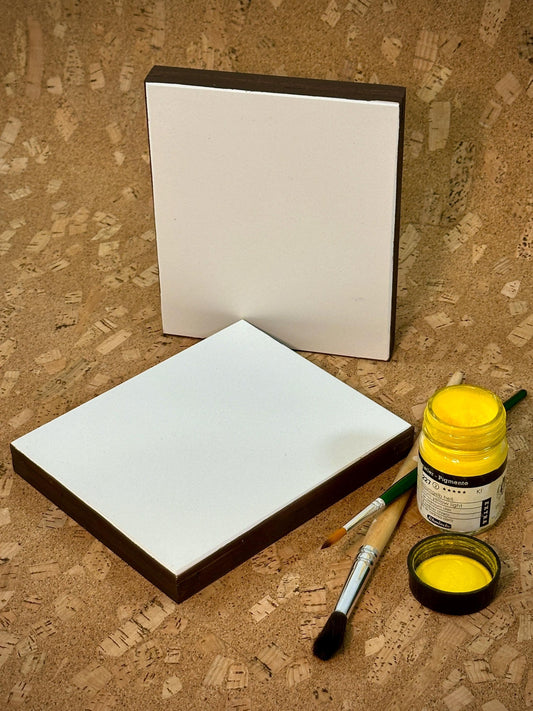 Icon board with gesso. Icon Panel. Gesso board 14X15.5 cm